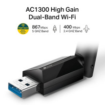 foto de ADAPTADOR RED TP-LINK AC1300 HIGH GAIN