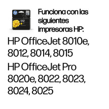 foto de HP Cartucho de tinta Original 912 amarillo