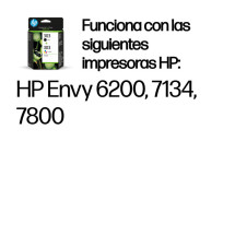 foto de HP Paquete de 2 cartuchos de tinta Original 303 negro/tricolor