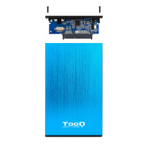 foto de CARCASA HDD TOOQ TQE-2527BL 2,5 9,5 MM SATA USB 3.0/3.1 AZUL