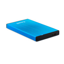 foto de CARCASA HDD TOOQ TQE-2527BL 2,5 9,5 MM SATA USB 3.0/3.1 AZUL