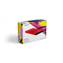 foto de CARCASA HDD TOOQ TQE-2527R 2,5 9,5 MM SATA USB 3.0/3.1 ROJO