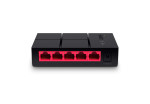 foto de Mercusys MS105G switch No administrado Gigabit Ethernet (10/100/1000) Negro