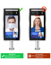 foto de LECTOR PREMIER SLD-505 TERMOGRAFICO CON RECONOCIMIENTO FACIAL Y CONTROL ACCESOS