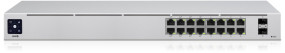foto de SWITCH UBIQUITI USW-16-POE UNIFI SWITCH 16 (8 POE+ 2 SFP) GEN2