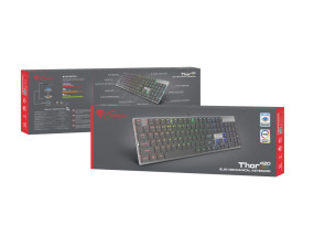 foto de TECLADO GAMING GENESIS THOR 420 RGB US LAYOUT