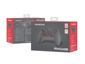 foto de GAMEPAD GENESIS WIRELESS PV65 VIBRACIÓN PC/PS3