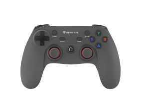 foto de GAMEPAD GENESIS WIRELESS PV65 VIBRACIÓN PC/PS3