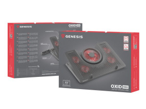 foto de BASE REFRIGERADORA PARA PORTATIL GENESIS OXID 550 15.6-17.3 1 USB