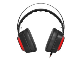 foto de AURICULARES GAMING GENESIS RADON 720 7.1 VIRTUAL MICROFONO INVISIBLE NEGRO