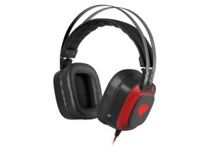 foto de AURICULARES GAMING GENESIS RADON 720 7.1 VIRTUAL MICROFONO INVISIBLE NEGRO