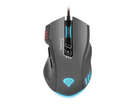 foto de RATON GAMING GENESIS XENON 210 3200DPI RGB NEGRO