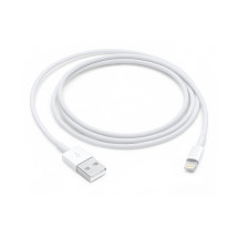 foto de CABLE APPLE LIGHTNING TO USB BLANCO 1M