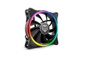 foto de VENTILADOR CAJA NOX HUMMER X-FAN ARGB HALO RING FAN