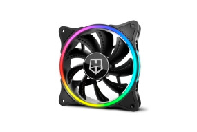 foto de VENTILADOR CAJA NOX HUMMER X-FAN ARGB HALO RING FAN