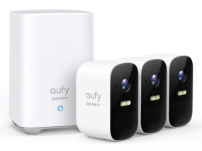 foto de SISTEMA CAMARA DE SEGURIDAD EUFY CAM 2C KIT 2+1