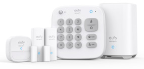 foto de Eufy Security 5 piezas Smart Home Set, sistema de seguridad inteligente para el hogar, con cerradura de puerta, sensor de movimiento, 2 sensores de robo, sistema de alarma, compatible con eufyCam
