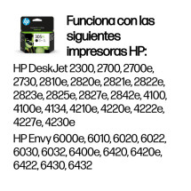 foto de HP Cartucho de tinta Original 305XL de alta capacidad negro