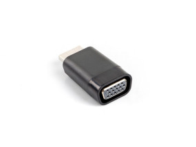 foto de ADAPTADOR LANBERG HDMI MACHO/VGA HEMBRA NEGRO