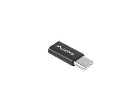 foto de ADAPTADOR LANBERG USB 2.0 TIPO-C MACHO/MICRO-B HEMBRA NEGRO