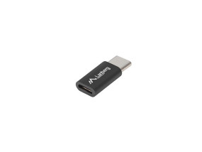 foto de ADAPTADOR LANBERG USB 2.0 TIPO-C MACHO/MICRO-B HEMBRA NEGRO