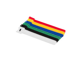 foto de TIRAS DE VELCRO LANBERG PACK 12 UDS 12MMX15CM MULTICOLOR