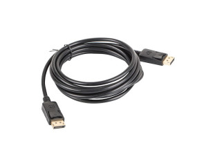 foto de CABLE DISPLAYPORT LANBERG MACHO MACHO 4K 3M NEGRO