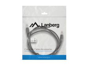 foto de CABLE ESTEREO LANBERG JACK 3.5MM MACHO/JACK 3.5MM MACHO 1.2M NEGRO