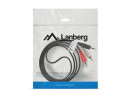 foto de CABLE ESTEREO LANBERG JACK 3.5MM/2X RCA MACHO 1.5M