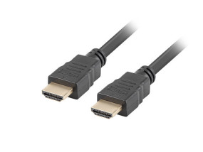 foto de CABLE HDMI LANBERG MACHO/MACHO V1.4 ALTA VELOCIDAD 1M NEGRO