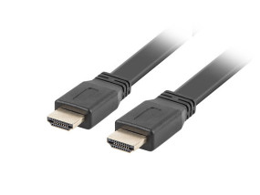 foto de CABLE HDMI LANBERG MACHO/MACHO V2.0 4K PLANO 5M NEGRO