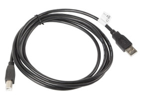 foto de CABLE IMPRESORA LANBERG USB MACHO/USB MACHO 1.8M NEGRO