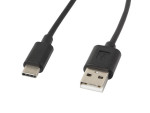 foto de CABLE USB LANBERG 2.0 MACHO/USB C MACHO 1.8M NEGRO