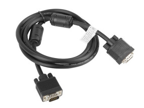 foto de Lanberg CA-VGAC-10CC-0018-B cable VGA 1,8 m VGA (D-Sub) Negro