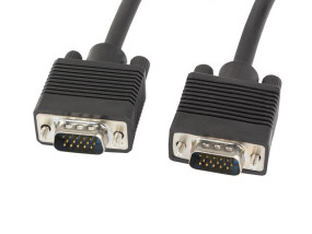 foto de Lanberg CA-VGAC-10CC-0030-B cable VGA 3 m VGA (D-Sub) Negro