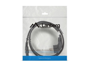 foto de CABLE DE ALIMENTACION LANBERG TREBOL SCHUKO CEE 7/7 A IEC320 C5 1.8M