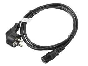 foto de CABLE DE ALIMENTACION LANBERG SCHUKO CEE 7/7 A IEC320 C13 1.8M