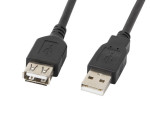 foto de CABLE ALARGADOR LANBERG USB 2.0 MACHO HEMBRA 5M NEGRO