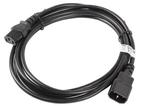 foto de CABLE ALARGADOR LANBERG ALIMENTACION CPU IEC320 C13 H/IEC320 C14 M VDE 3M