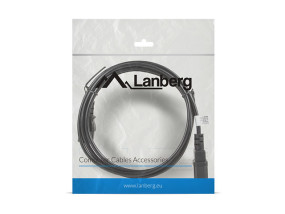 foto de CABLE ALARGADOR LANBERG ALIMENTACION CPU IEC320 C13 H/IEC320 C14 M VDE 1.8M