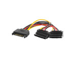 foto de CABLE ALIMENTACION LANBERG SATA MACHO/2X SATA HEMBRA 15CM