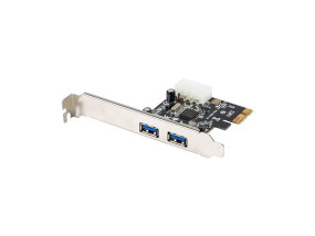 foto de TARJETA PCI LANBERG EXPRESS 2X USB 3.1 GEN1 HEMBRA LOW PROFILE BRACKET