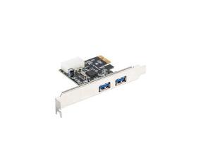 foto de TARJETA PCI LANBERG EXPRESS 2X USB 3.1 GEN1 HEMBRA LOW PROFILE BRACKET
