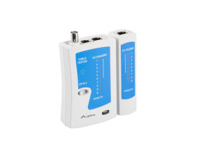 foto de TESTER CABLE LANBERG RJ45 RJ12 RJ11 UTP/FTP/SFTP COAXIAL