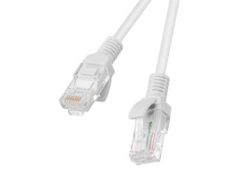 foto de CABLE RED LANBERG LATIGUILLO CAT.5E UTP 0.5M GRIS FLUKE PASSED
