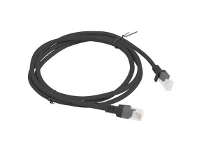 foto de CABLE RED LANBERG LATIGUILLO CAT.6 UTP 1.5M NEGRO FLUKE  PASSED