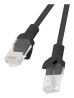 foto de CABLE RED LANBERG LATIGUILLO CAT.6 UTP 10M NEGRO FLUKE  PASSED