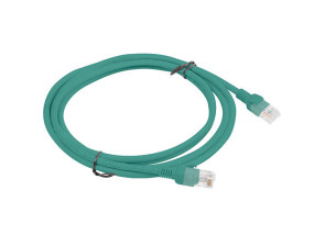foto de CABLE RED LANBERG LATIGUILLO CAT.6 UTP 2M VERDE FLUKE  PASSED