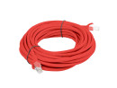 foto de CABLE RED LANBERG LATIGUILLO CAT.6 UTP 5M ROJO FLUKE  PASSED