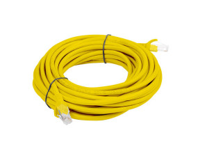 foto de CABLE RED LANBERG LATIGUILLO CAT.6 UTP 5M AMARILLO FLUKE  PASSED